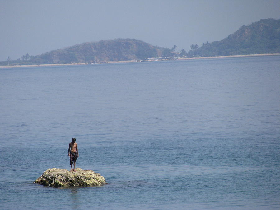 man on an island screensaver